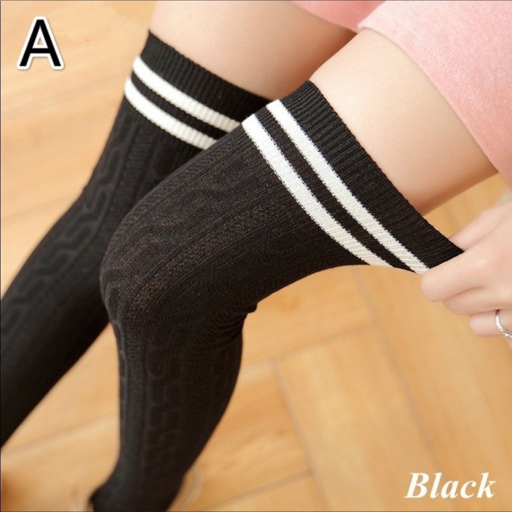 Over the knee tall winter boot socks! 👢👢